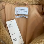 Urban Outfitters Tan Teddy Full Zip Jacket Photo 4
