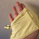BONDI BORN Belle Bandeau Bikini Top Butter Yellow Size 4/6 Swim Beach Vacation Photo 4