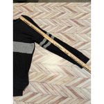 Fitz + Eddi Fitz Eddi Womens Gray Striped Long Sleeve Sweater Top Medium Shirt Blouse Tunic Photo 7