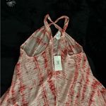 Red and White Striped Dress Size XL Photo 2