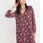 Madewell  Button Back Dress in Antique Flora Medium Multicolor Floral Photo 0