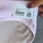 Lululemon  Flow Y Wrap-Front High-Neck Bra - Size 4 - Meadowsweet Pink Photo 1