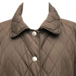 Coach Brown Diamond Quilted with Signature C Lining Jacket Photo 3