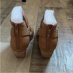 Dolce Vita Brown Ankle Boots‎ size 6 Pointed Toe Western Cowboy Bootie Brown Photo 5