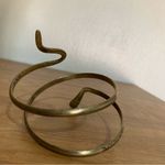 Anthropologie Vintage arm brass snake cuff Photo 3