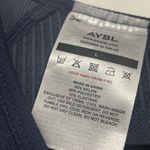 AYBL  Reflex Seamless Long Sleeve Crop Royal Blue NWT Large Photo 3