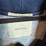 Scotch & Soda Maison Scotch blue cowl neck pullover sweatshirt Photo 2