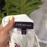 Lane Bryant  embroidered peasant blouse with tassels Photo 6