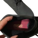 Munro Black Leather Sloan Ankle Lace Up Shoc Absorbing Booties NIB Women SZ 6.5 Photo 7