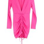 Princess Polly  - Front Cinch V-neck Mini Dress - 2 Photo 1