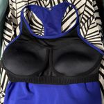 Nike  Dri-Fit Blue / Purple Lined Athletic Tank Top Size Small Photo 4