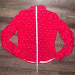 BDG Urban Outfitters Longsleeve Red Printed Shirt Size Medium Photo 7