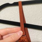 Urban Outfitters  Out From Under Rust Orange Ribbed Bodysuit Womens XS 70s Glam Photo 3