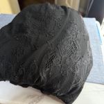 H&M Black Lace Sheer Long Sleeve Midi Dress Sz 10 Dark Fairy Whimsigoth Vamp Photo 12