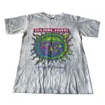 Sublime  Sun Logo Small/Medium Blue Tie-Dye Short Sleeve Graphic‎ T-Shirt Photo 0