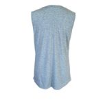 IRISGOD blue with a black American flag sleeveless stretchy crewneck tank top S Photo 3