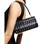 Cult Gaia 💕💕 Alana Acrylic Shoulder Bag ~ Black NWT Photo 4