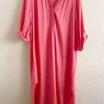 cupio  Coral shirt dress Size Medium Photo 0