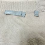 Vince  Cashmere Cardigan Sweater Knit Beige Open Front Sz Large Luxury Minimalist Photo 7