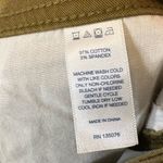 C. Wonder Olive Green Zipper Hem Detail Skinny Leg Pants Size 6 Photo 8