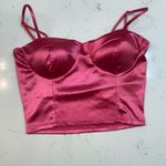 Papaya  Satin Bustier Top Photo 0