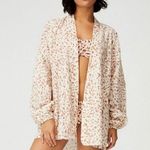 Cotton On  Pink Print Beach cover up 100% Organic cotton M/L Photo 0