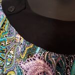 Periwinkle paisley dress Size 18W Photo 5