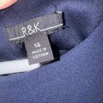 R&K navy and white striped dress Blue Size undefined Photo 4