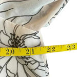 Calvin Klein  Peach Floral Women’s Blouse Large Business Casual Office Career Photo 6