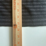 Eileen Fisher Eileen Fisher Wool Sweater Jumper Womens S/M Gray Stripe Short Sleeve Boxy Photo 7