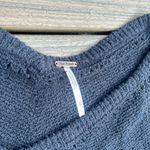 Free People Grey Chunky Knit Tee Size XS Photo 4
