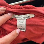 American Rag Cie blouse Small Burnt Orange Photo 3