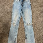ZARA  High-Rise Jeans Flare Photo 1