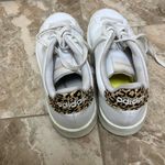 Adidas Advantage Womens 9.5 Sneakers Shoes White Animal Print Leather Photo 1