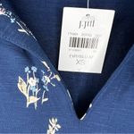 J. Jill NWT  Navy Blue Floral Perfect Summer Maxi Dress Photo 7