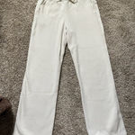 CRZ Yoga  wide leg sweatpants - size Small - bone color Photo 0