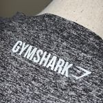 Gymshark  XS power down thong bodysuit charcoal short sleeve v-neck snap shut Photo 2