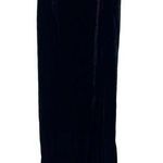 Missy By Jumping Jay Black Velvet Stretch Waist Y2K Maxi Skirt Womens Small Photo 0