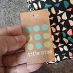 Title Nine  Metis Underwire Bikini Top Wild Waves Womens Size 34D Photo 1