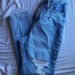 Madewell Momjean Ripped Distressed Jeans Photo 0