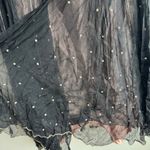 Vintage Art Deco Flapper Gatsy Sequin Jewel Black Silk Party Mini Flapper Dress Photo 10