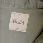 Mudd  military Cargo Army Green Zip‎ Button Front Utility Jacket Bella Swan Photo 4