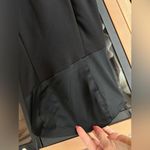 White Fox Boutique White Fox strapless maxi dress slit black tie formal silky satin asymmetrical Photo 5