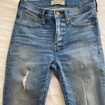Madewell Distressed jeans, Size 24 98% Cotton Photo 2