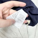 Madewell  Blouse Women Size XS Navy Cotton Crewneck Short Sleeve Tee Shirt Casual Photo 5