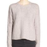 Madewell Palisade Cable Knit Back Zipper Merino Wool Sweater Photo 1