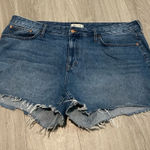 Madewell  Blue Denim Women Shorts Photo 0
