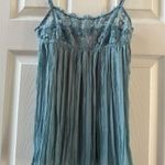Victoria's Secret Victoria’s Secret teal blue lace babydoll lingerie sleep nwot Photo 0