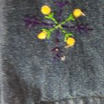 VINTAGE GRANDMA CORE DENIM BUTTON DOWN SNOWMAN JACKET Blue Photo 7