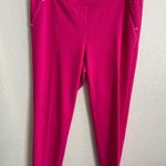Soho Women’s Plus-Size Classic Straight-Leg Mid-Rise Hot Pink Pants 2X Photo 1